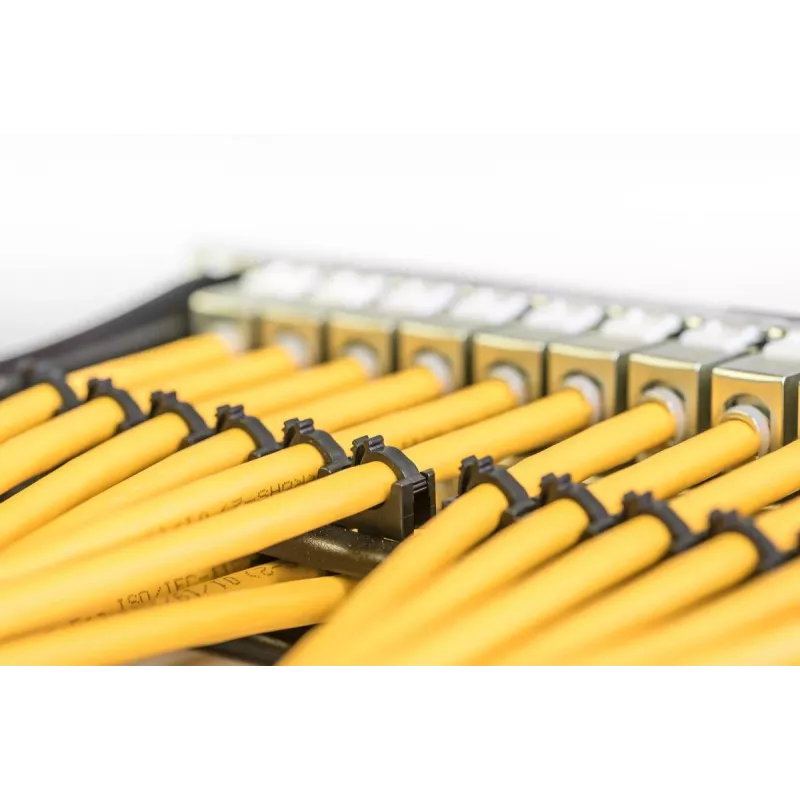 DIGITUS Installationskabel - Cat 7a - S/FTP - AWG 22/1 Simplex - 100 m - Gelb