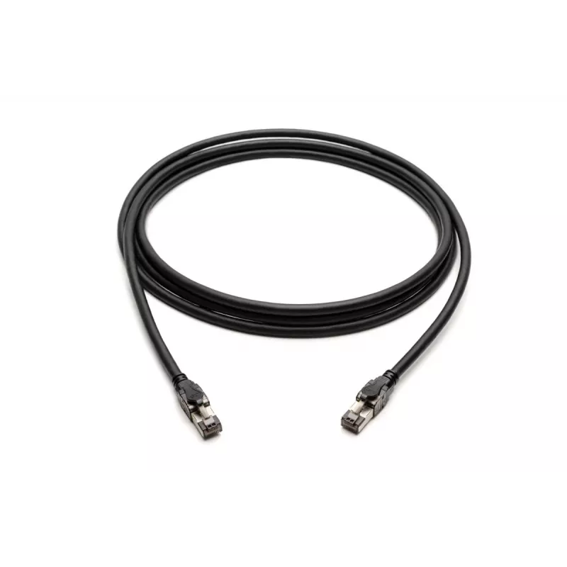 DIGITUS Patchkabel - Kat. 8.1 - S/FTP - AWG 24/7 - 5m - Schwarz