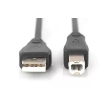 DIGITUS USB 2.0 Kabel Typ A-B M/m 3m USB 2.0 konform