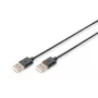 DIGITUS USB-Verbindungskabel Typ A M/m 1,8 m USB 2.0 kompatibel