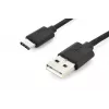 DIGITUS ASSMANN USB Typ-C Verbindungskabel, Typ-C auf A M/M, 2m 3A, 480MB, 2.0 Version, schwarz