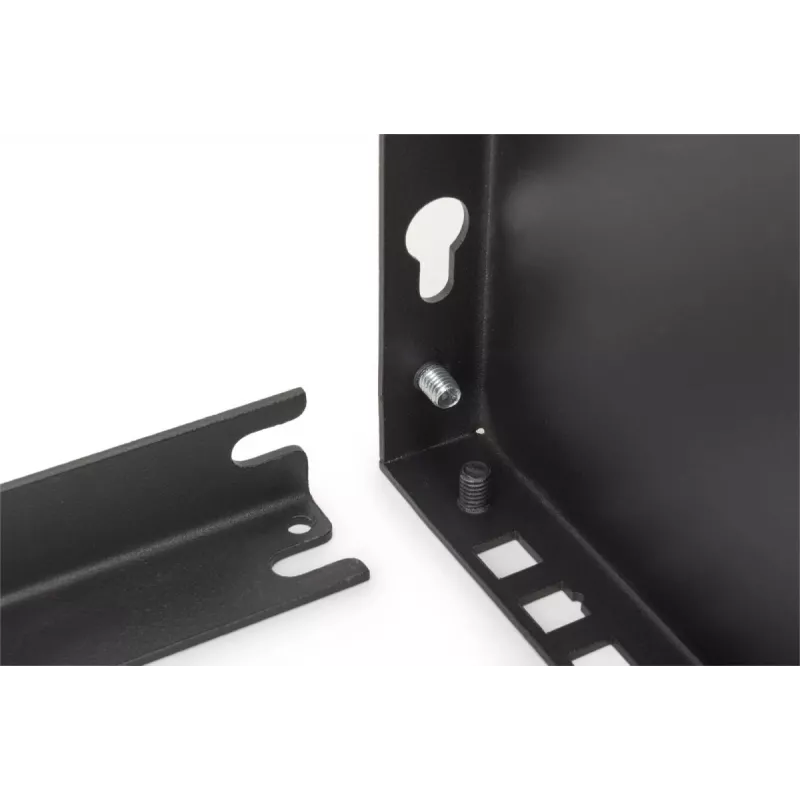 Digitus 19-Zoll Wandmontagehalterung 6U Schwarz