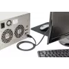 DIGITUS HDMI Premium High Speed Verbindungskabel, Typ A M/M, 5m mit Ethernet, Ultra HD 60p schwarz