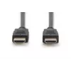 DIGITUS HDMI Premium High Speed Verbindungskabel, Typ A M/M, 2m mit Ethernet, Ultra HD 60p, schwarz