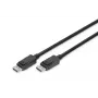 DIGITUS DisplayPort-Verbindungskabel, DP M/M, 5 m mit Verriegelung, Ultra HD 8K, Vers. 1.3/1.4, schwarz