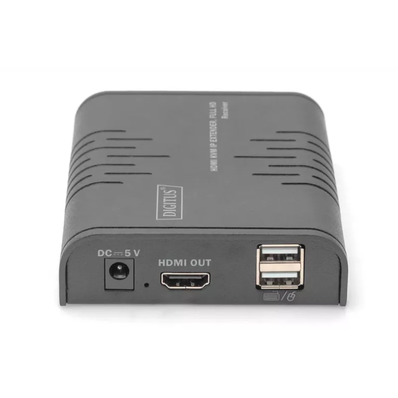 Digitus HDMI KVM IP Extender Empfänger Full HD Kabelgebunden 120m USB