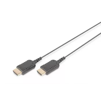 DIGITUS HDMI High Speed Verbindungskabel, Typ A, HighFlex M/M, 2,0 m, 4K Ultra HD@30Hz, aktiv, CE, Gold schwarz