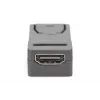 DIGITUS DisplayPort-Adapter, DP - HDMI Typ A M/W, mit Verriegelung, DP 1.1a, Full HD, CE schwarz