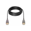 DIGITUS DisplayPort AOC Hybrid-Glasfaserverbindungskabel M/M UHD 8K@60Hz, CE, schwarz 10m