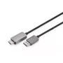 Digitus DB-340305-018-S DisplayPort-auf-HDMI-Typ-A-Adapterkabel, 8K, 1,8 m, Schwarz