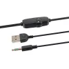Equip Mini USB-Lautsprecher, 2.0 Kanäle, kabelgebunden, 3 W, 90 – 20 Hz, 40 Ω, Schwarz