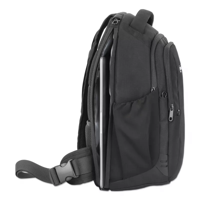 Manhattan Amsterdam 440578 Notebook-Umhängetasche / Rucksack, 13,3 Zoll, schwarz
