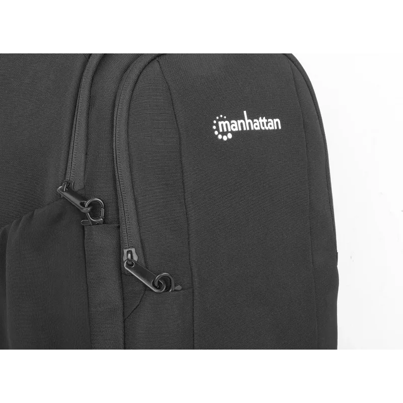 Manhattan Amsterdam 440578 Notebook-Umhängetasche / Rucksack, 13,3 Zoll, schwarz