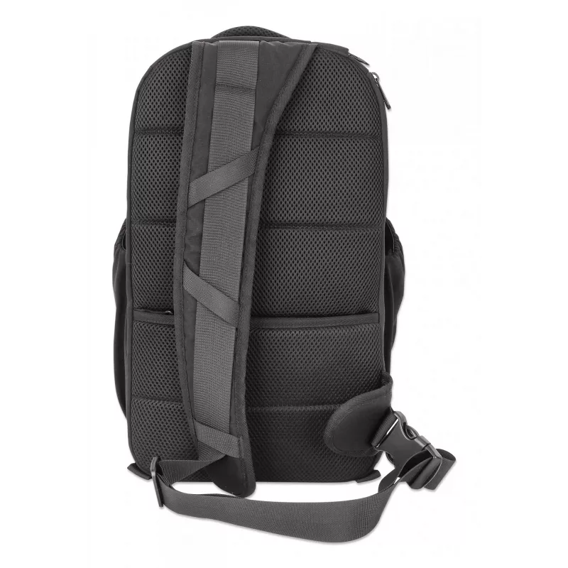 Manhattan Amsterdam 440578 Notebook-Umhängetasche / Rucksack, 13,3 Zoll, schwarz