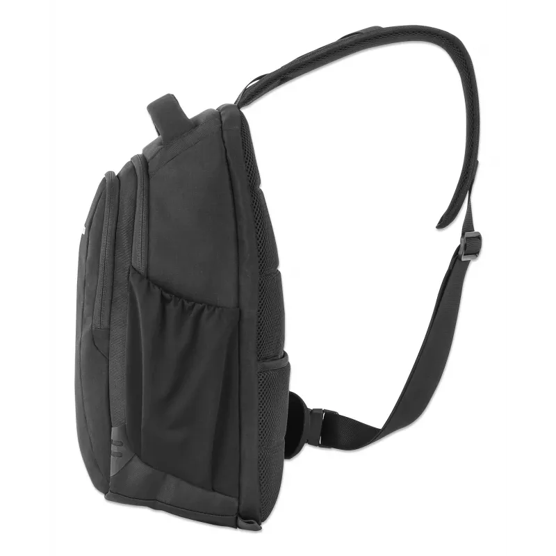 Manhattan Amsterdam 440578 Notebook-Umhängetasche / Rucksack, 13,3 Zoll, schwarz