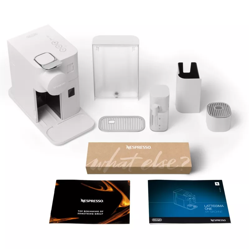 De’Longhi Lattissima One Nespresso Kapsel Kaffeemaschine - Weiß