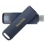 WESTERN DIGITAL SanDisk Phone Drive für iPhone - 128 GB USB-Stick - USB-C/Lightning - Metallic Sky Blau