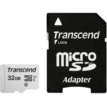 Transcend 32 GB MicroSDHC Speicherkarte