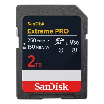 WESTERN DIGITAL Extreme PRO 2 TB SDXC Speicherkarte 250 MB/s 140 MB/s UHS-I