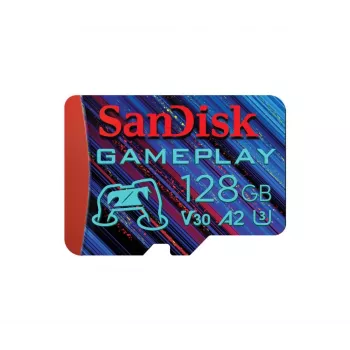SanDisk GamePlay microSDXC UHS-I Speicherkarte, 128 GB, 190 MB/s Lesen, 130 MB/s Schreiben