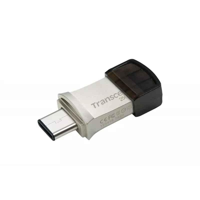 TRANSCEND Jetflash 890 - 256GB USB-Stick - USB 3.1 / Typ C