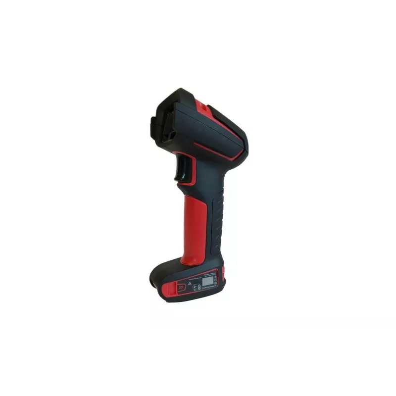 HONEYWELL Barcode-Scanner Granit 1990ixr Rs232 Kit – inklusive angebundenem roten Scanner 1D PDF417 2D XR Flexrange Imager mit RS232 5V DB9 Buchse, Spiralkabel 3 m