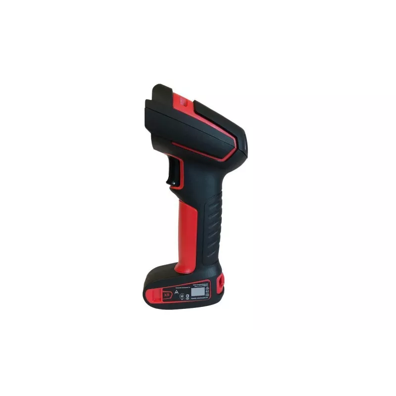 HONEYWELL Barcode-Scanner Granit 1990ixr Rs232 Kit – inklusive angebundenem roten Scanner 1D PDF417 2D XR Flexrange Imager mit RS232 5V DB9 Buchse, Spiralkabel 3 m