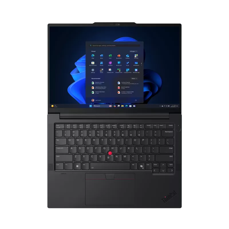 Lenovo ThinkPad E14 Gen 7 21SX000UGE Business-Laptop, Intel Core Ultra 5 225U, 14 Zoll WUXGA, 32GB DDR5, 512GB SSD, Windows 11 Pro