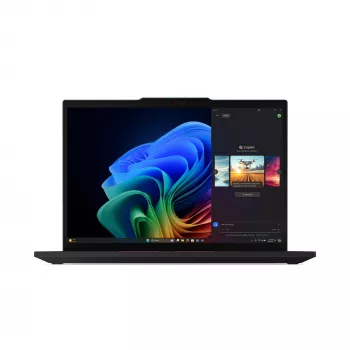 Lenovo ThinkPad T14 Gen 6 (AMD) Copilot+ PC AMD Ryzen™ AI 7 350 Laptop 35,6 cm (14 Zoll) WUXGA 32 GB DDR5-SDRAM 1 TB SSD Wi-Fi 7 (802.11be) Windows 11 Pro Deutsch Schwarz