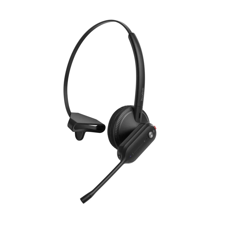 Yealink WH63 E2 Teams Headset, Kabellos, Telefonate/Musik, 16 g, Headset, Schwarz
