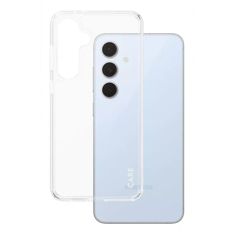 PanzerGlass CARE Flagship Urban Combat Case für Samsung Galaxy S24 FE, Transparent, 1466