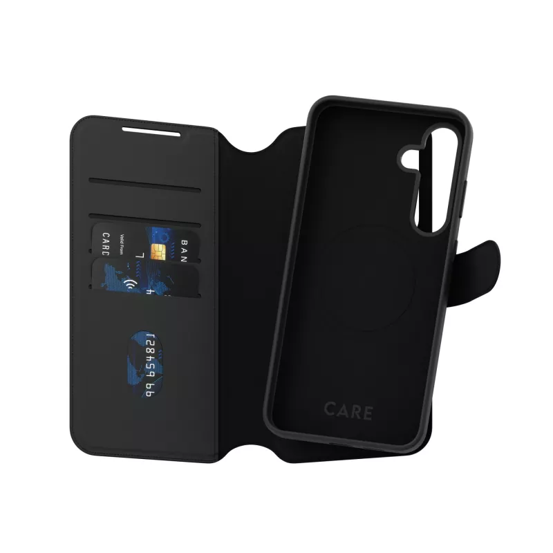 PanzerGlass CARE™ by ® Tango 2-in-1 Wallet Case mit Qi-Kompatibilität Samsung Galaxy S25+