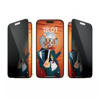 PanzerGlass ® Sichtschutz-Displayschutz iPhone 15 Plus | Ultra-Wide Fit