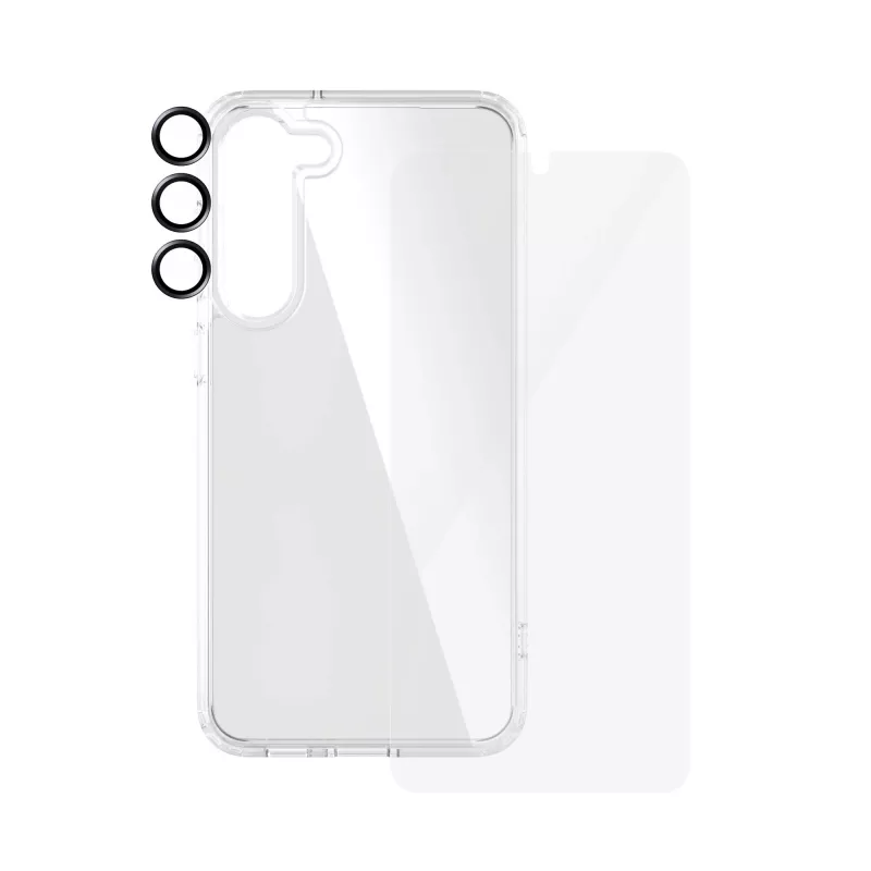 PanzerGlass ® 3-in-1-Bundle Samsung Galaxy S24+ | Ultra-Wide Fit mit EasyAligner
