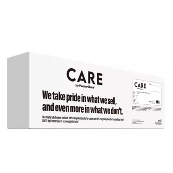 PanzerGlass CARE™ by ® Samba Case Transparent w. White Qi Kompatibel iPhone 17e | 16e