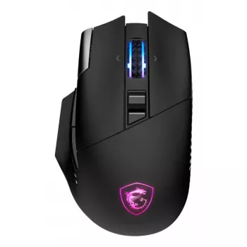 MSI S12-4301370-CLA Maus Gaming Rechtshänder RF Wireless + Bluetooth + USB Typ-A Optisch 26000 DPI