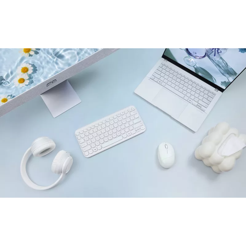 ASUS Fragrance MD101 Maus Home Beidhändig RF Wireless + Bluetooth Optisch 2400 DPI