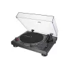 Audio-Technica AT-LP120XUSB Plattenspieler mit Direktantrieb (analog & USB), Silber