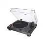 Audio-Technica AT-LP120XUSB Plattenspieler mit Direktantrieb (analog & USB), Silber