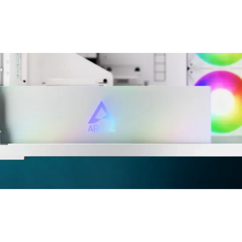 ARCTIC Xtender VG (Weiß) Premium E-ATX PC-Gehäuse mit vertikaler GPU-Montage