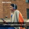 Sony WHCH520Y.CE7, Kabellos, Anrufe/Musik, 20 - 20000 Hz, 147 g, Headset, Gelb