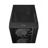 DeepCool MATREXX 55 MESH V4 C Midi-Tower-PC-Gehäuse, ATX, gehärtetes Glas, ohne Netzteil, Schwarz