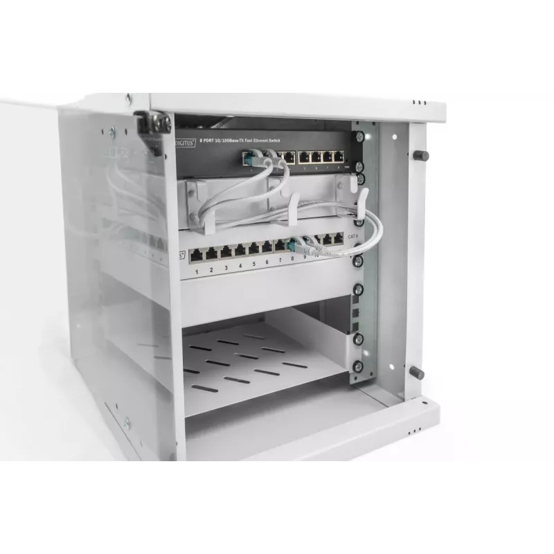 DIGITUS 10IN 6U Wandgehäuse - SOHO PRO 325 x 315 x 300mm grau
