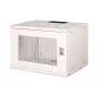 DIGITUS 19 Zoll 7U Wandgehäuse - SOHO Pro perforierte Tür 370 x 540 x 400mm unmontiert grau