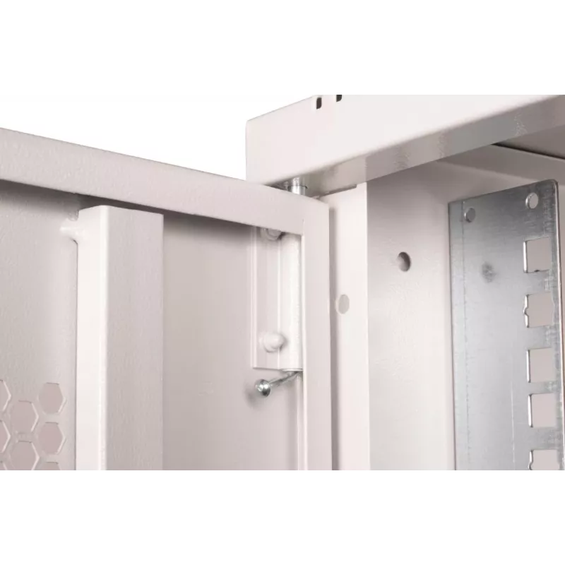 DIGITUS 19 Zoll 7U Wandgehäuse - SOHO Pro perforierte Tür 370 x 540 x 400mm unmontiert grau