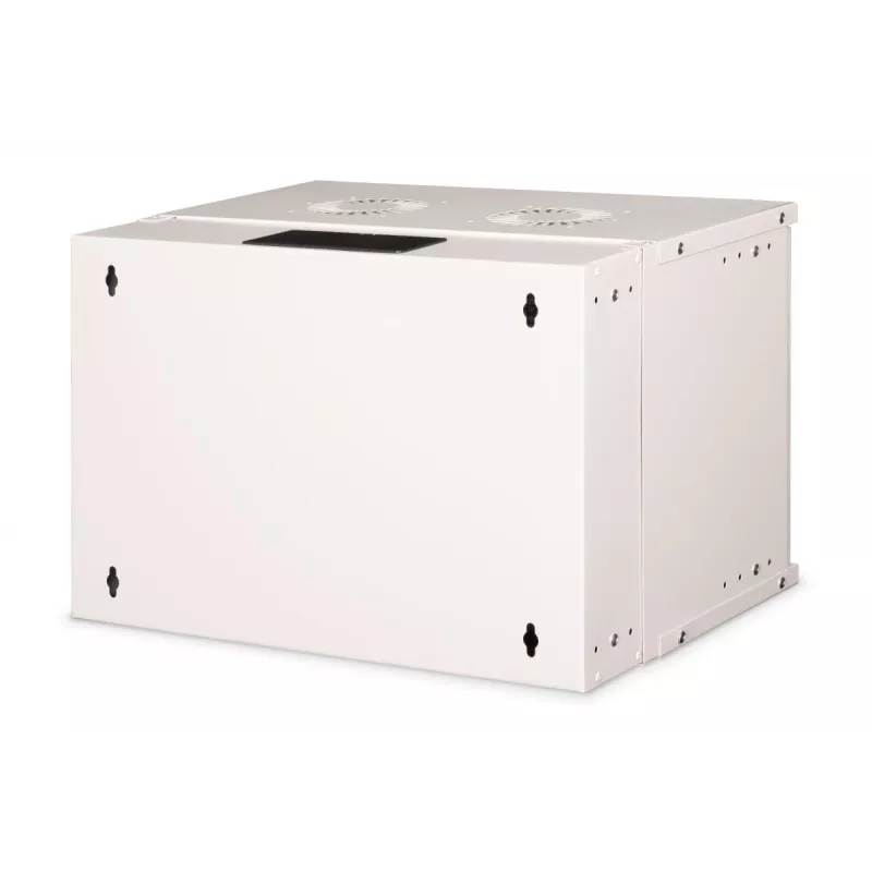 DIGITUS 19 Zoll 7U Wandgehäuse - SOHO Pro perforierte Tür 370 x 540 x 400mm unmontiert grau