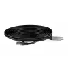 DIGITUS USB 3.2 Gen1 - RJ45 Ethernetkabel - CAT6a S/FTP Schwarz - 2m