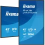iiyama LH4375UHS-B2AG Signage Display Digital Signage Flachbildschirm 108 cm (42,5 Zoll) LCD Wi-Fi 500 cd/m² 4K Ultra HD Schwarz Integrierter Prozessor Android 11 24/7
