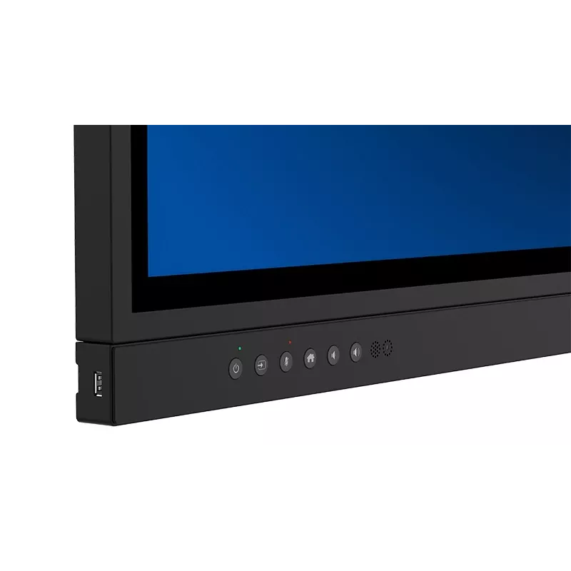 Avocor AVW-5555 W-Serie 55 Zoll (140 cm) Interaktives Display, 3840 x 2160 4K UHD, LED, Multitouch, integrierte Kamera, Schwarz