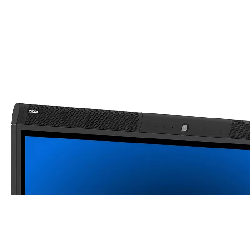 Avocor AVW-5555 W-Serie 55 Zoll (140 cm) Interaktives Display, 3840 x 2160 4K UHD, LED, Multitouch, integrierte Kamera, Schwarz